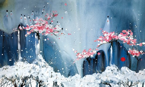 The Arrival by Danielle O'Connor Akiyama - Limited Edition Glazed Box Canvas